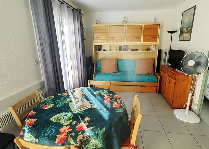 Apartamento T2 Calme Avec Parking, Proche Pour 4 Personnes - Fr-1-607-216 Agde