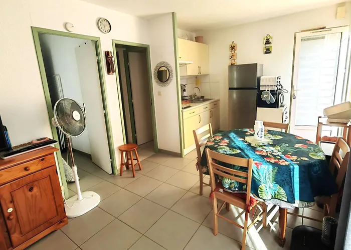 T2 Calme Avec Parking, Proche Pour 4 Personnes - Fr-1-607-216 * Agde